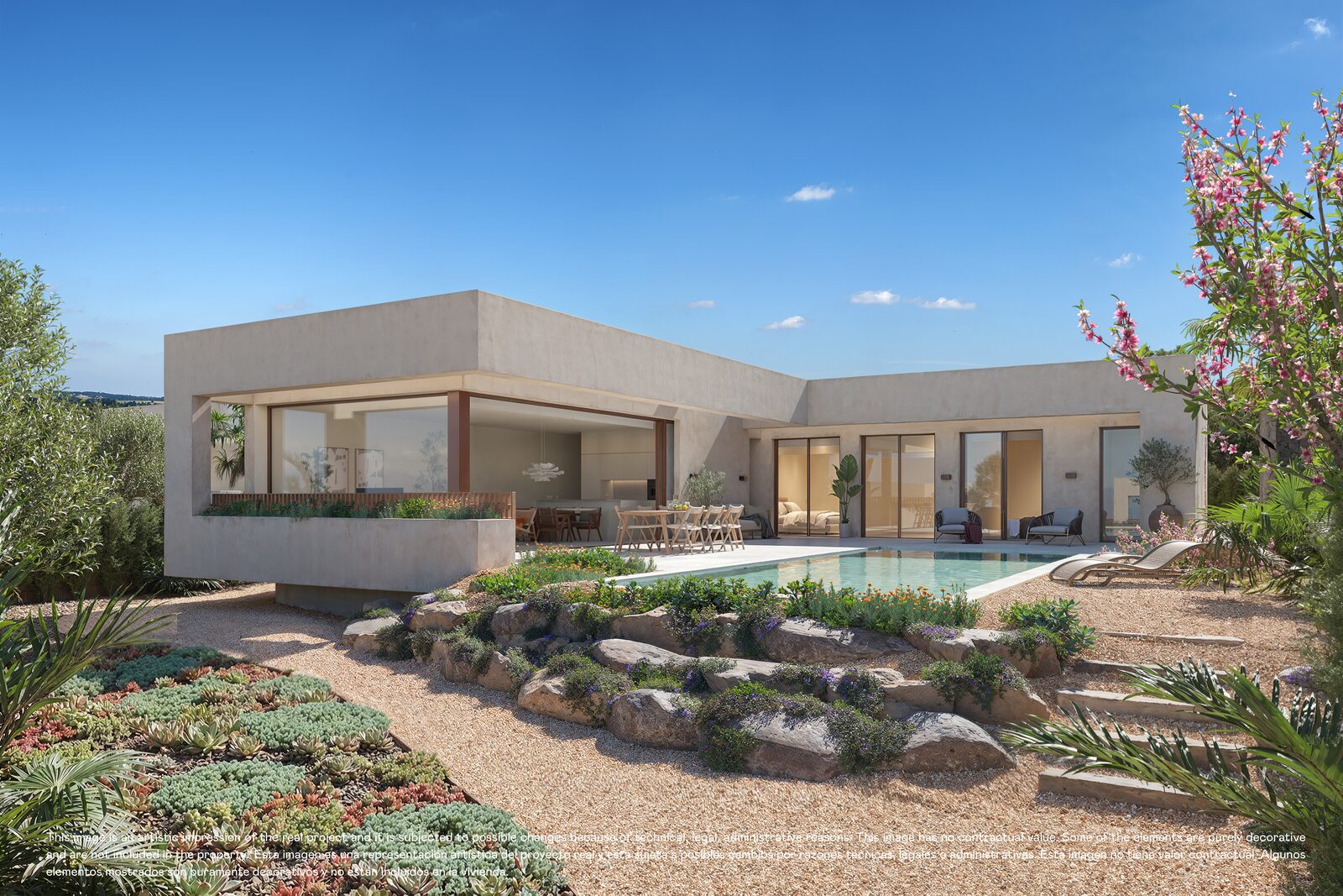 Pool villa with smart home technology in Dehesa de Campoamor