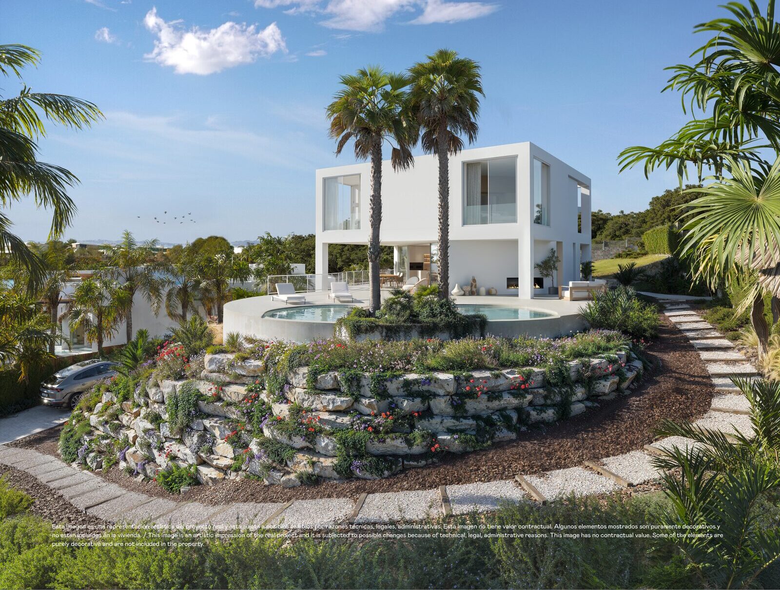Design villa with private pool near Campoamor