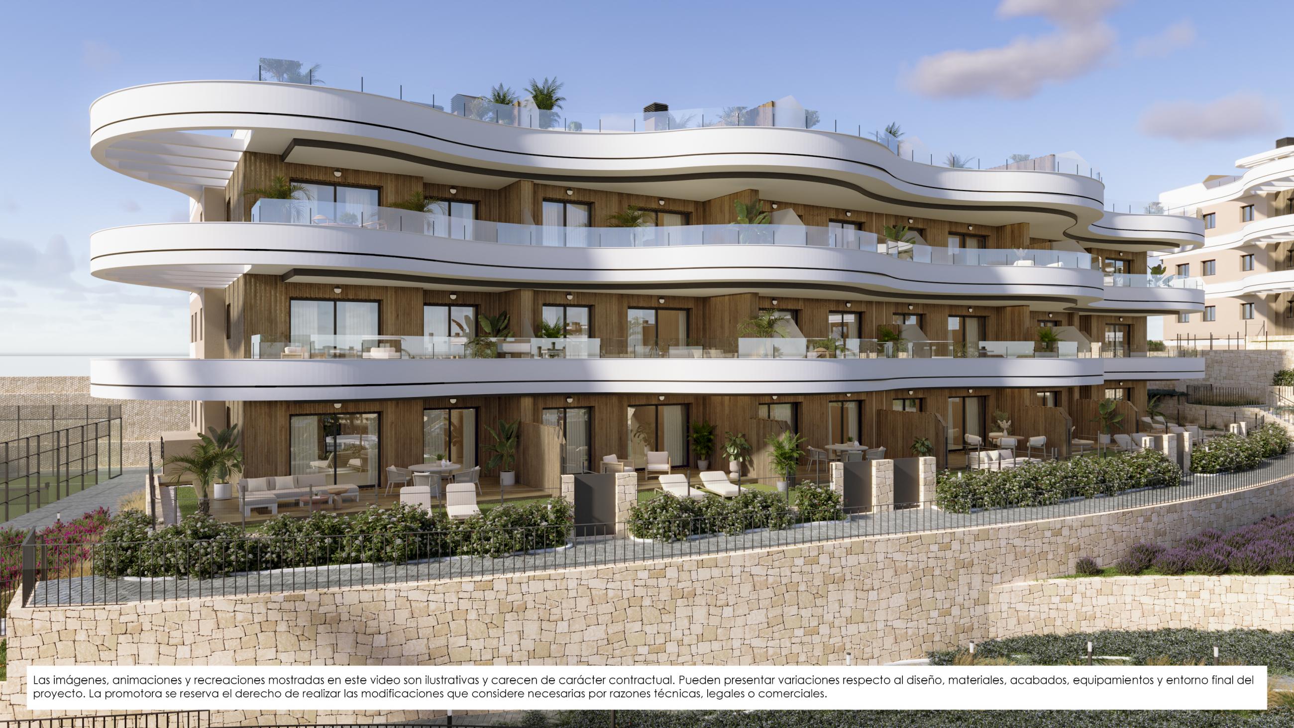 Terrace block of the resort