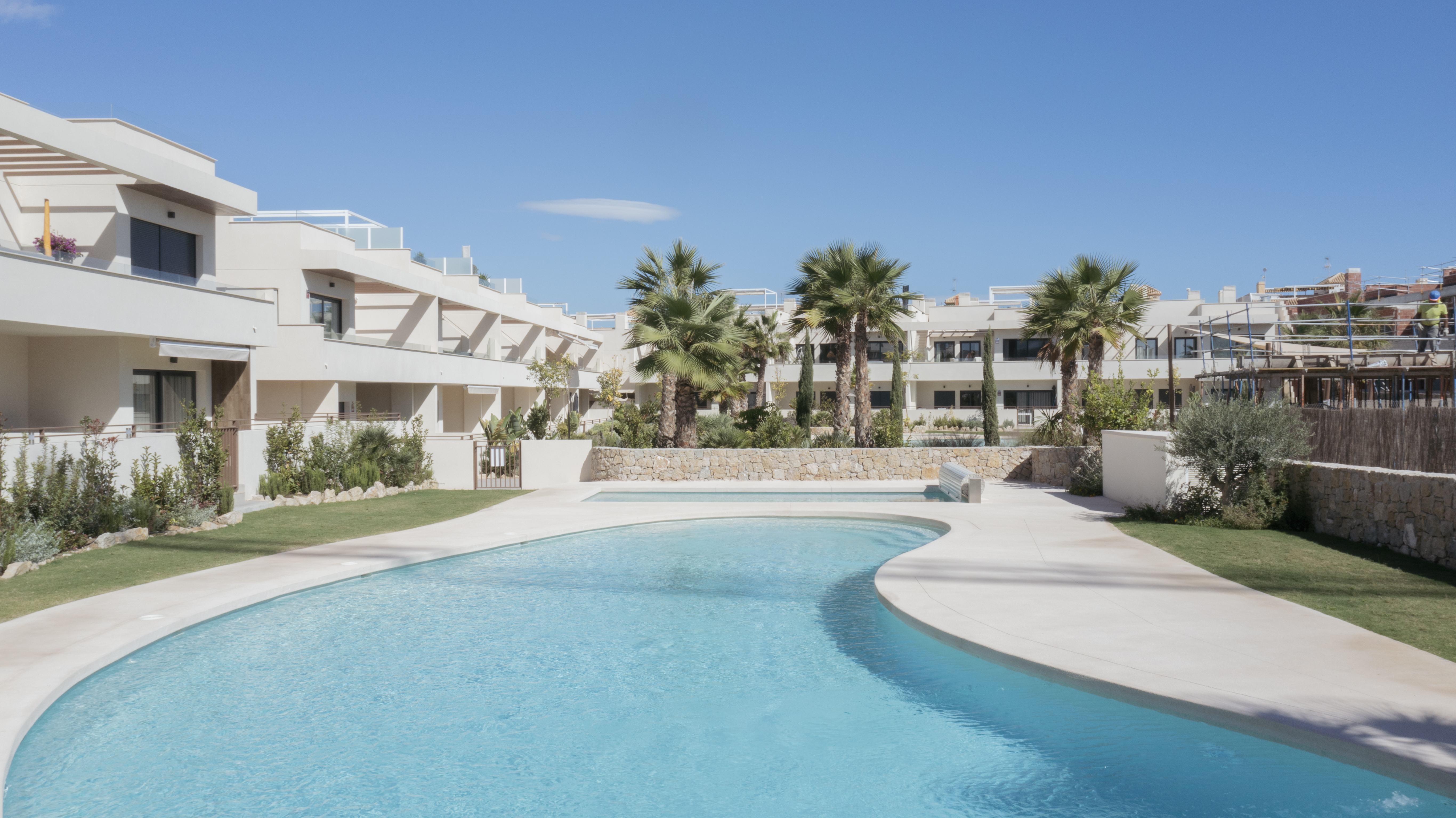 Exterior view of the development, La Veleta