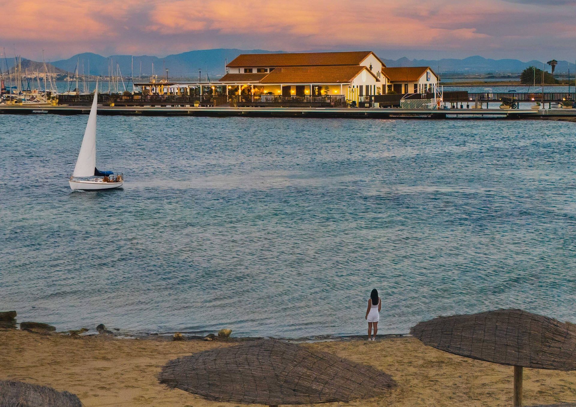 Beach on the Mar Menor near Los Alcázares