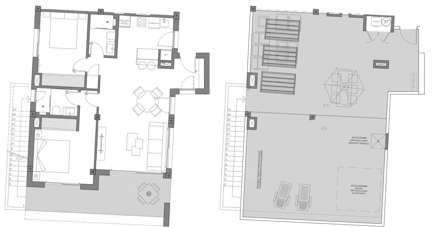 Floor plan of the apartment