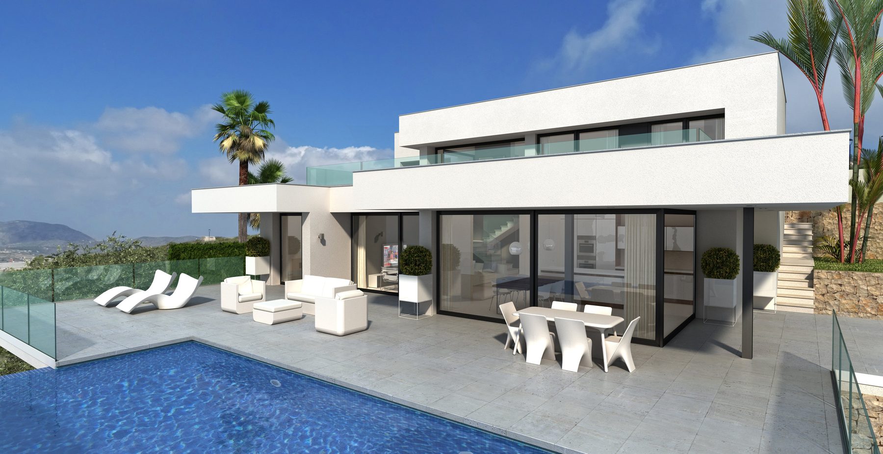 A luxurious villa of great beauty in Cumbre del Sol