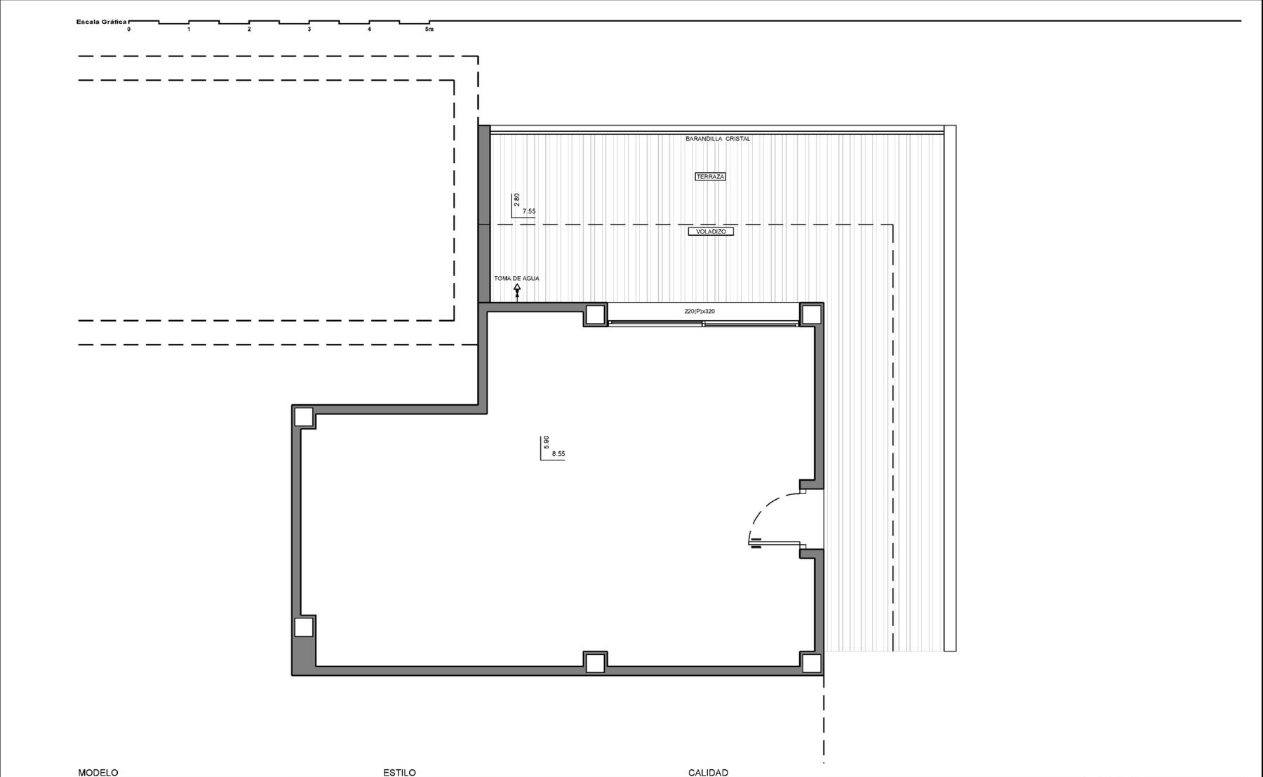 Floor plan 1 of Design Villa with a Southeast Orientation