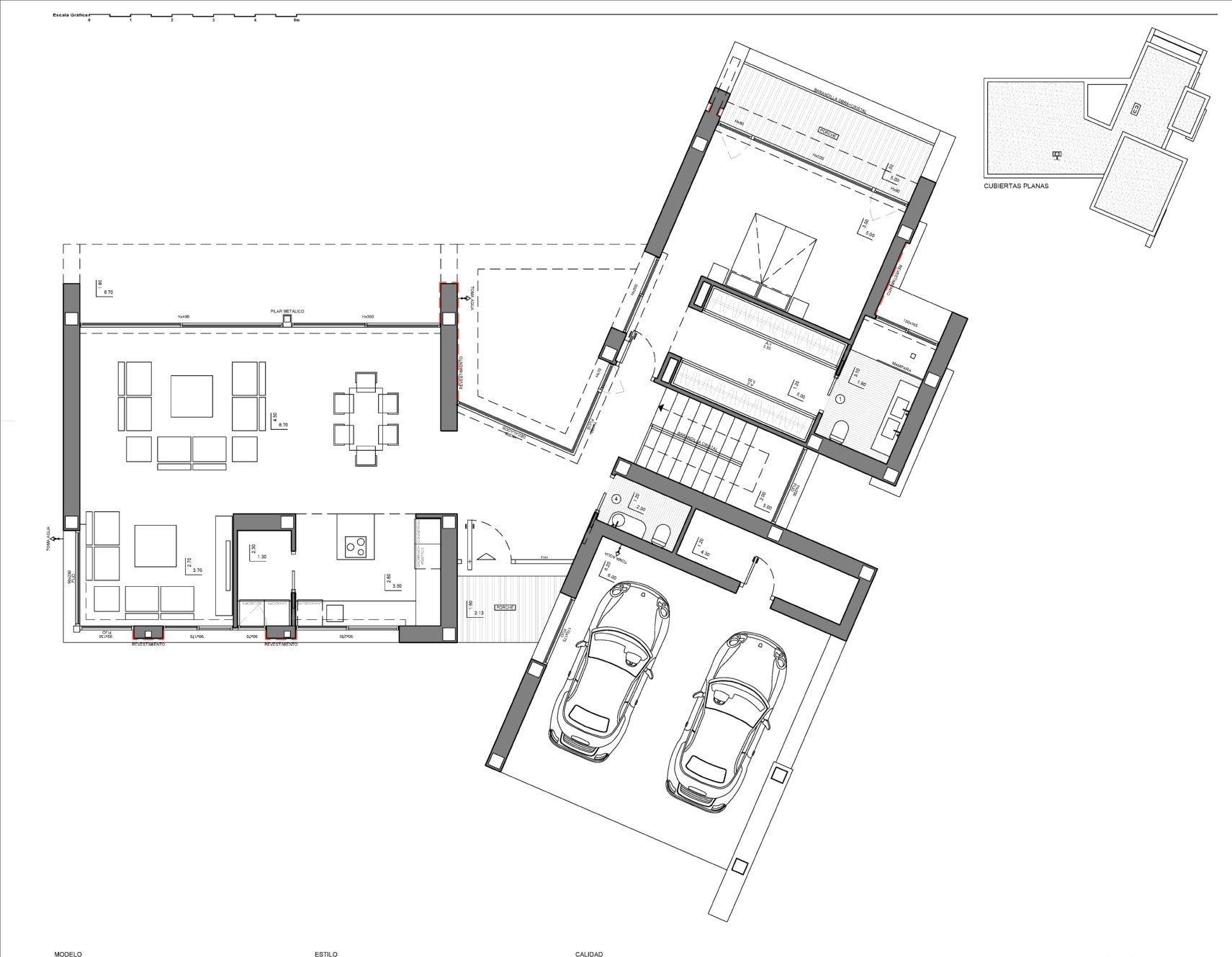Floor plan 3 of Design Villa with Breathtaking Sea Views