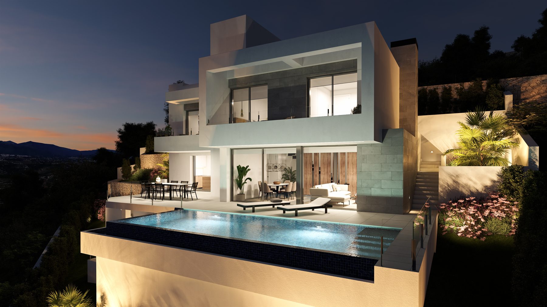Neubau-Villa mit drei Schlafzimmern – Foto 2