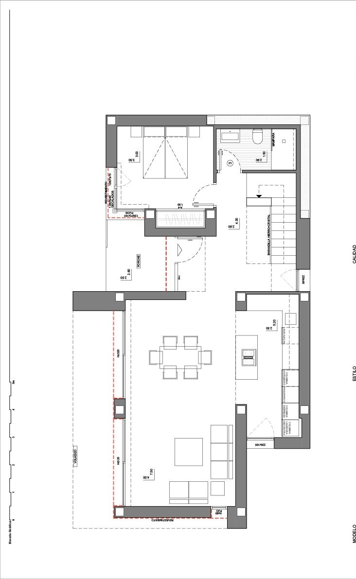 Floor plan 2 of Compact Villa with a Southwest-Facing Terrace