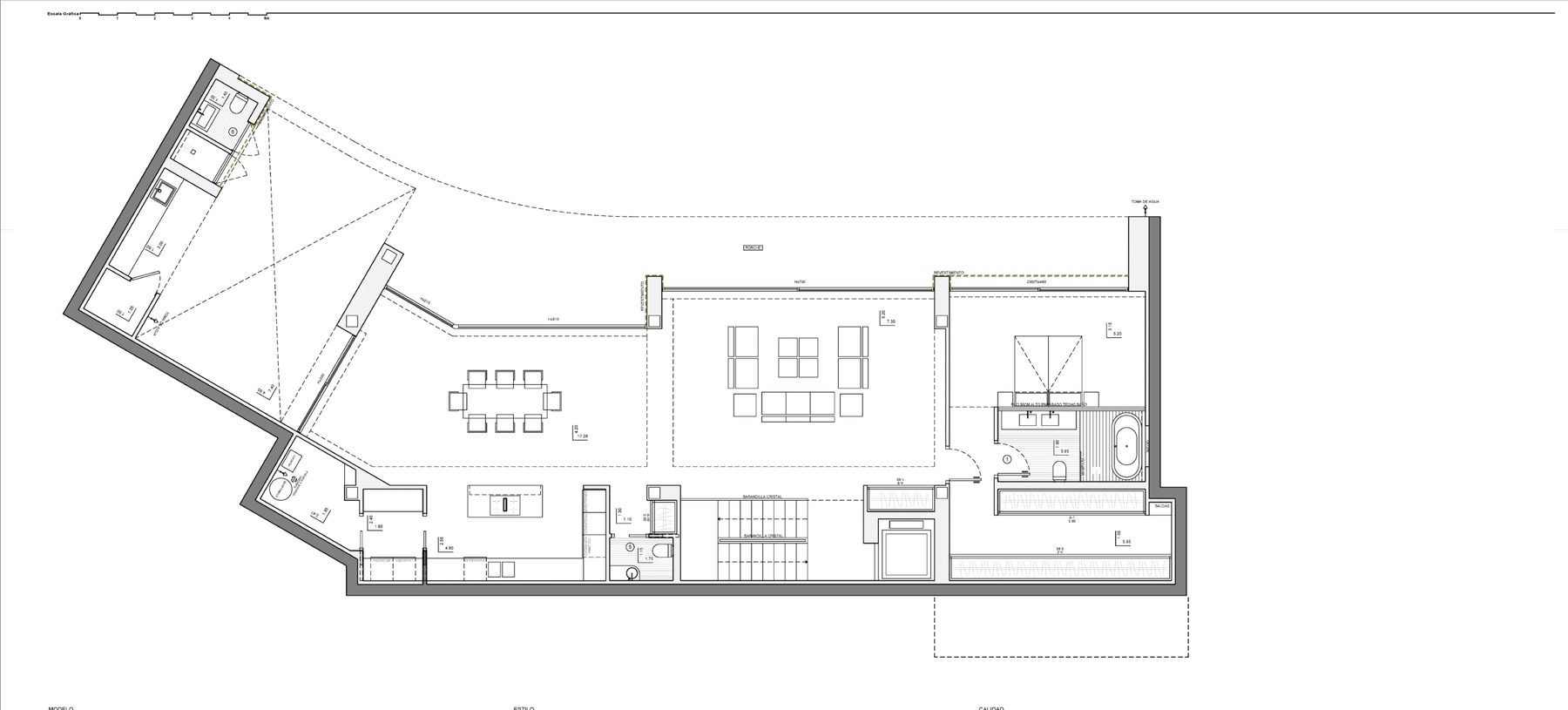Floor plan 2 of Spacious Villa with Infinity Pool and Sea Views