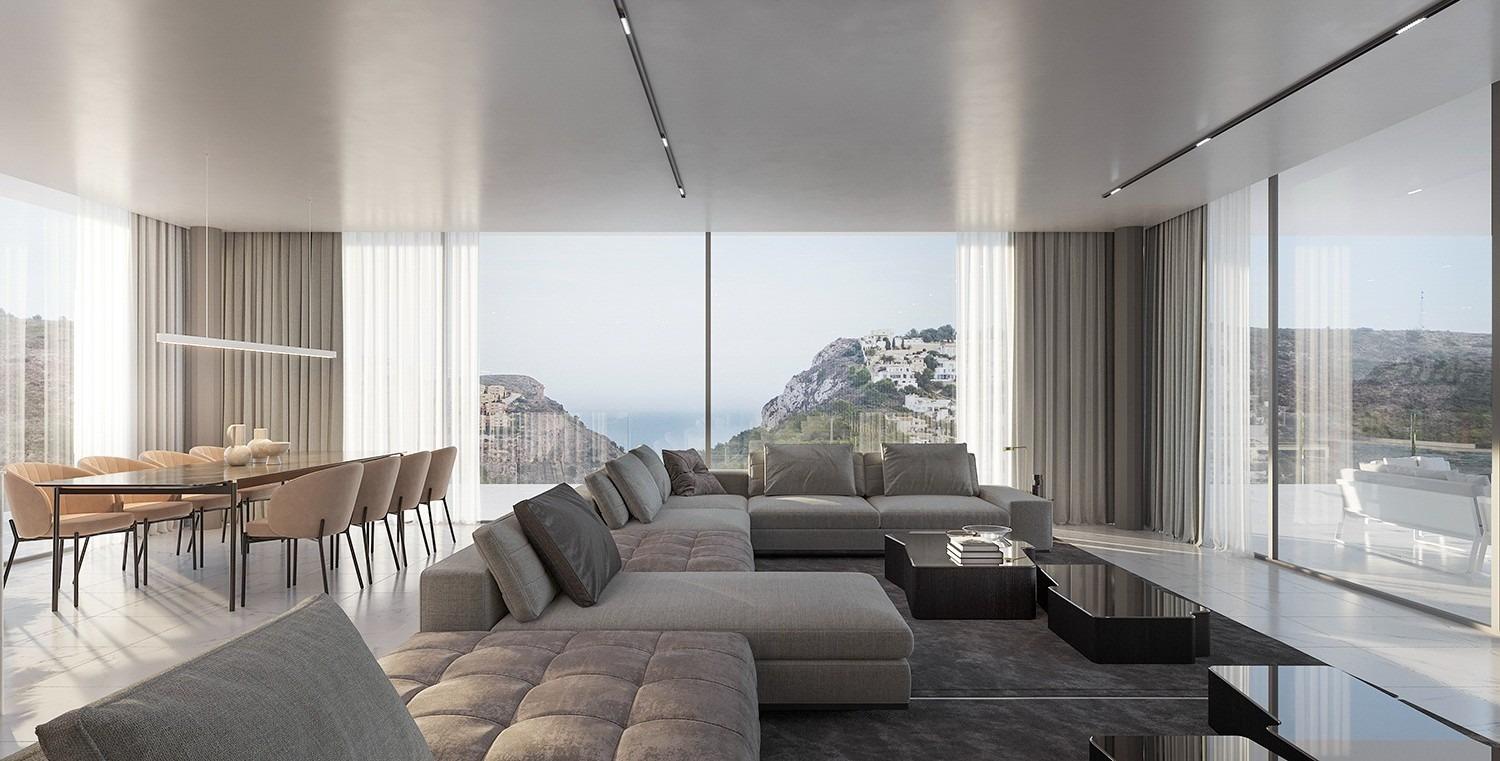 Design-Villa mit 180-Grad-Panoramablick – Foto 2