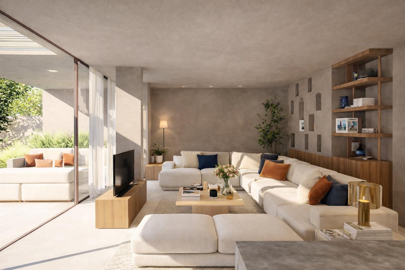 Zeitgenössische Villa im Bau mit Meerblick – Foto 3