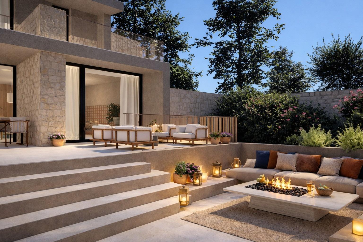 Zeitgenössische Villa im Bau mit Meerblick – Foto 7