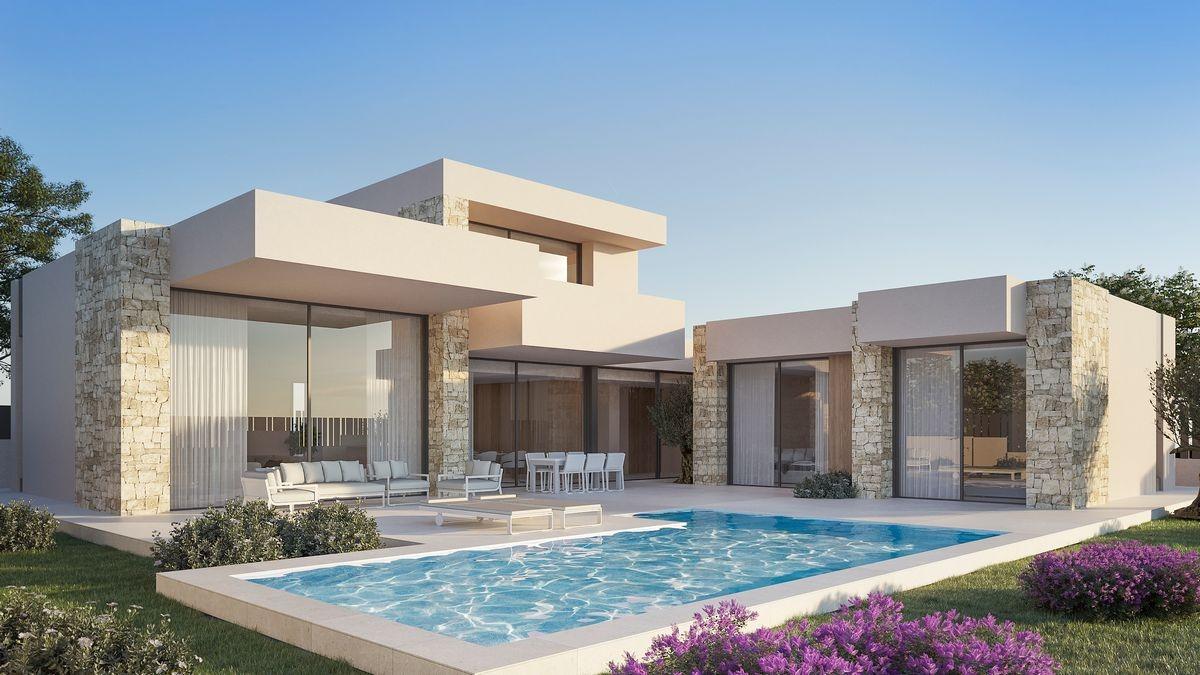 Design Villa with Sea and Mountain Views at El Montgó