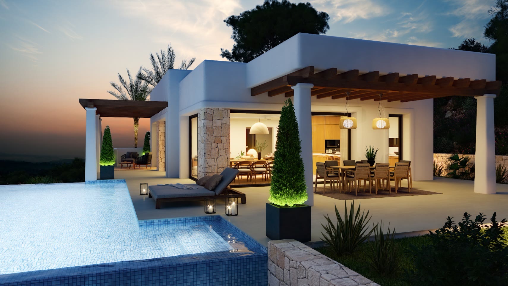Modern golf villa with infinity pool in Benissa – photo 9