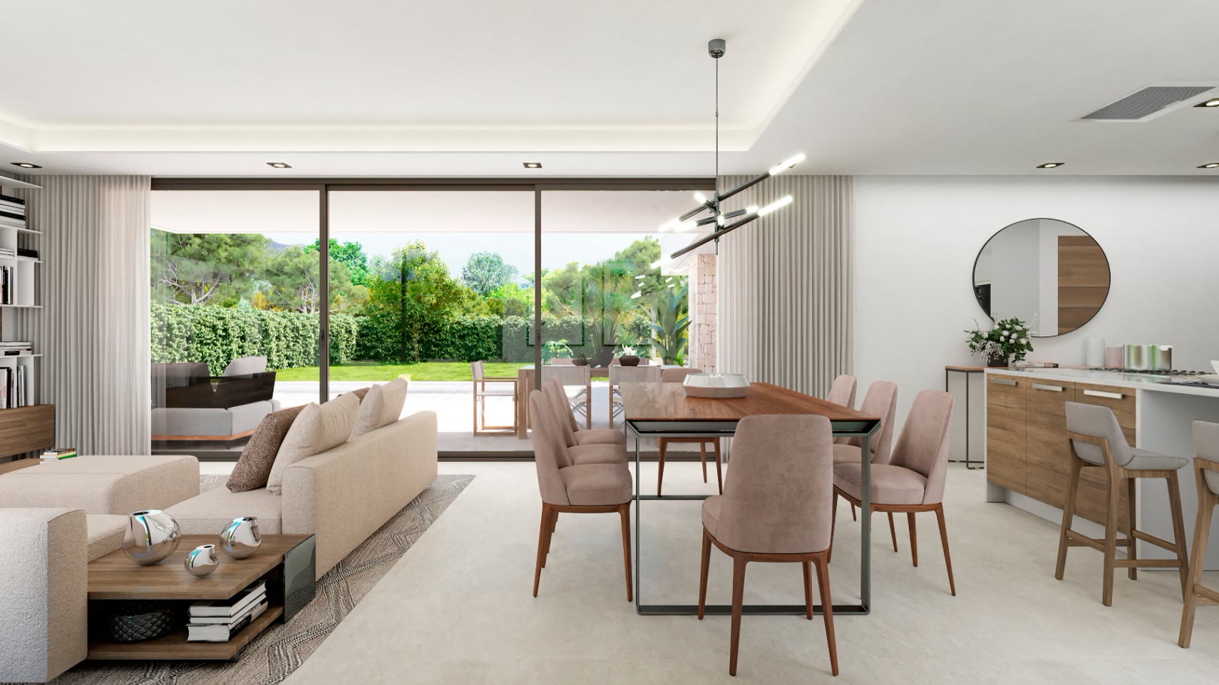 Single-level new-build villa with pool in Jávea – photo 7