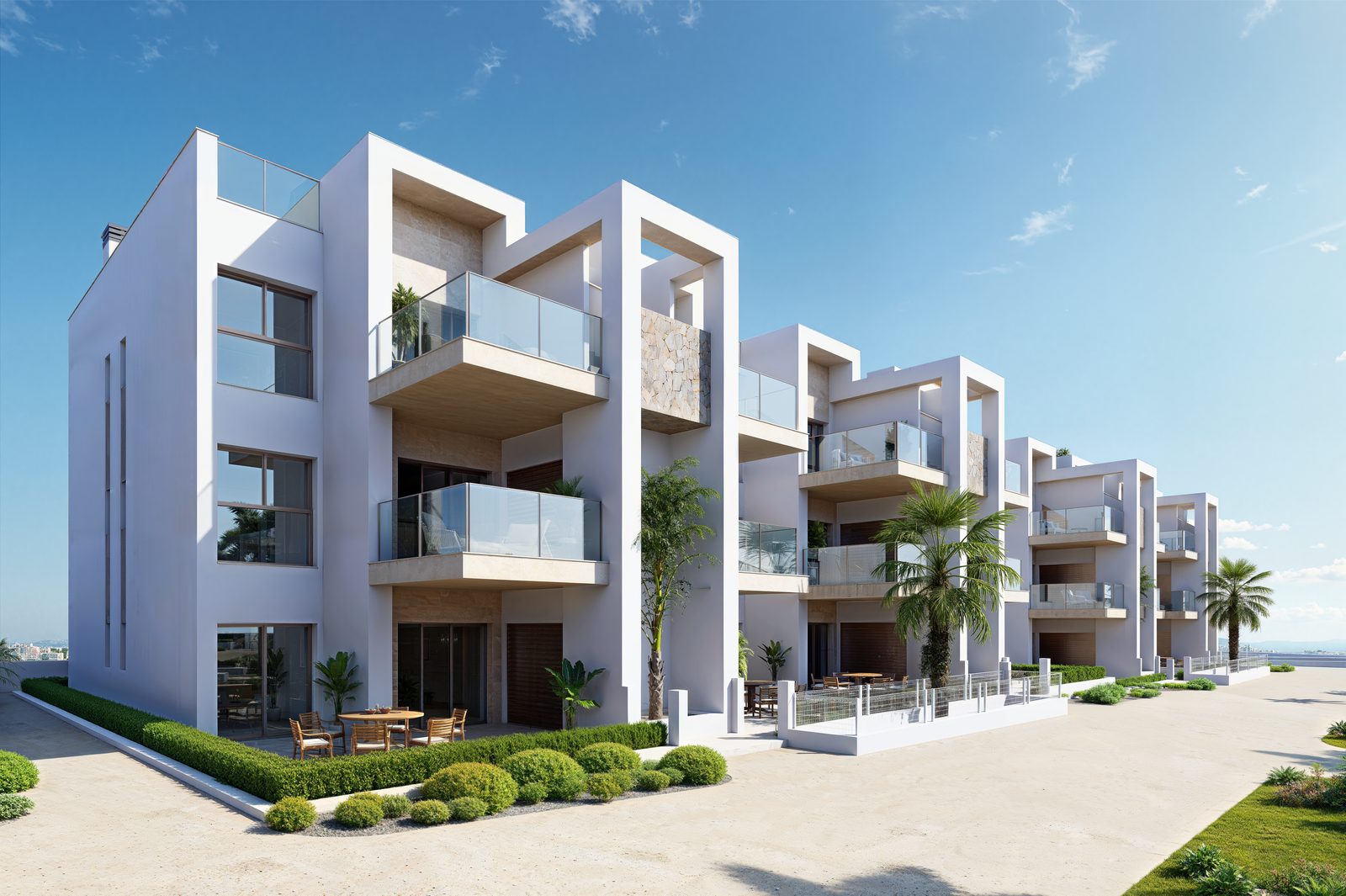 First-floor apartment with three bedrooms – Los Alcázares