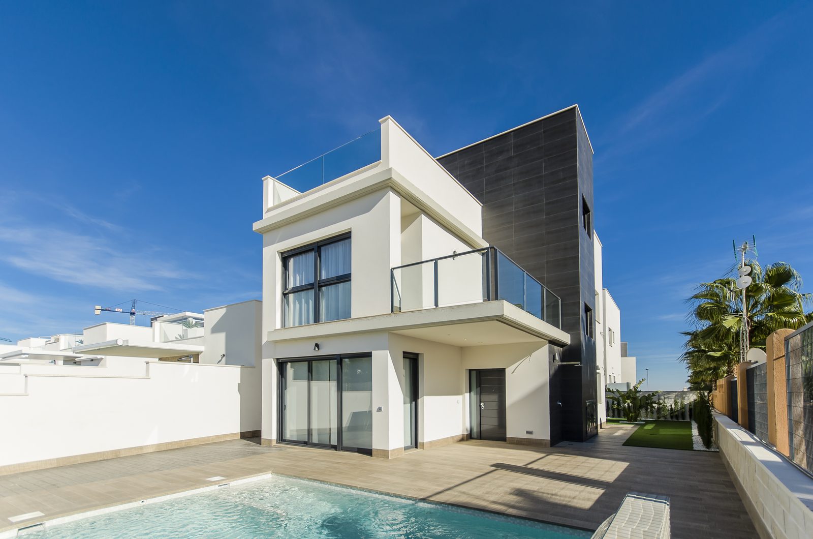 New-build villa with 4 bedrooms – San Miguel de Salinas