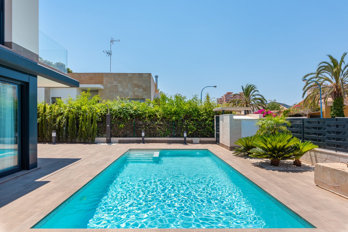 New-build villa with pool and solarium – Playa Honda