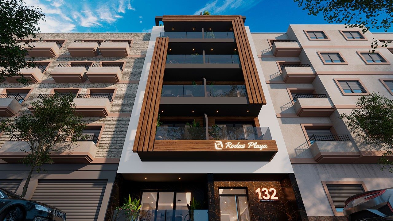 New-build apartments with rooftop pool, gym and sauna – Torrevieja