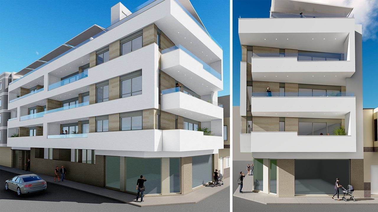 New-build apartments with sauna and underground parking – Torrevieja