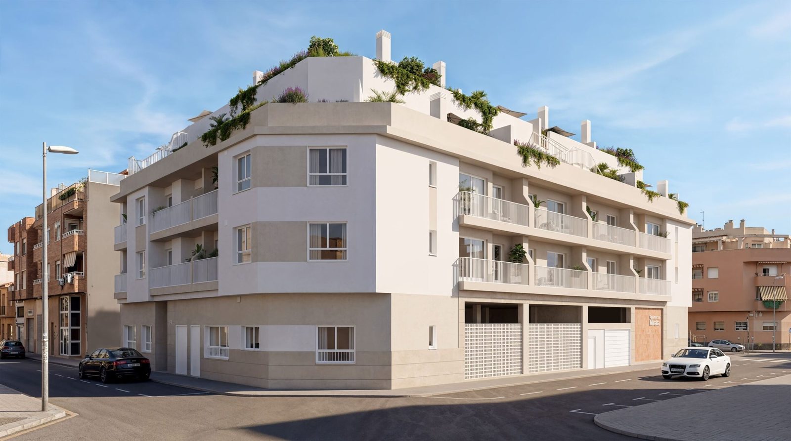 New-build apartments with garage, storage room and lift – Alicante