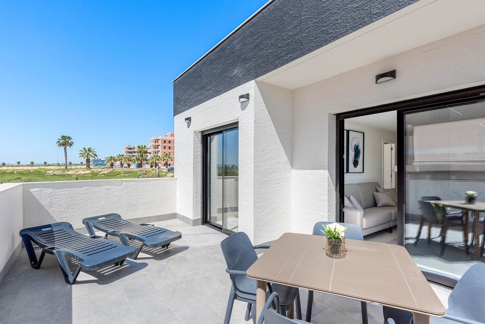 New-build garden apartment with communal pool – Guardamar del Segura