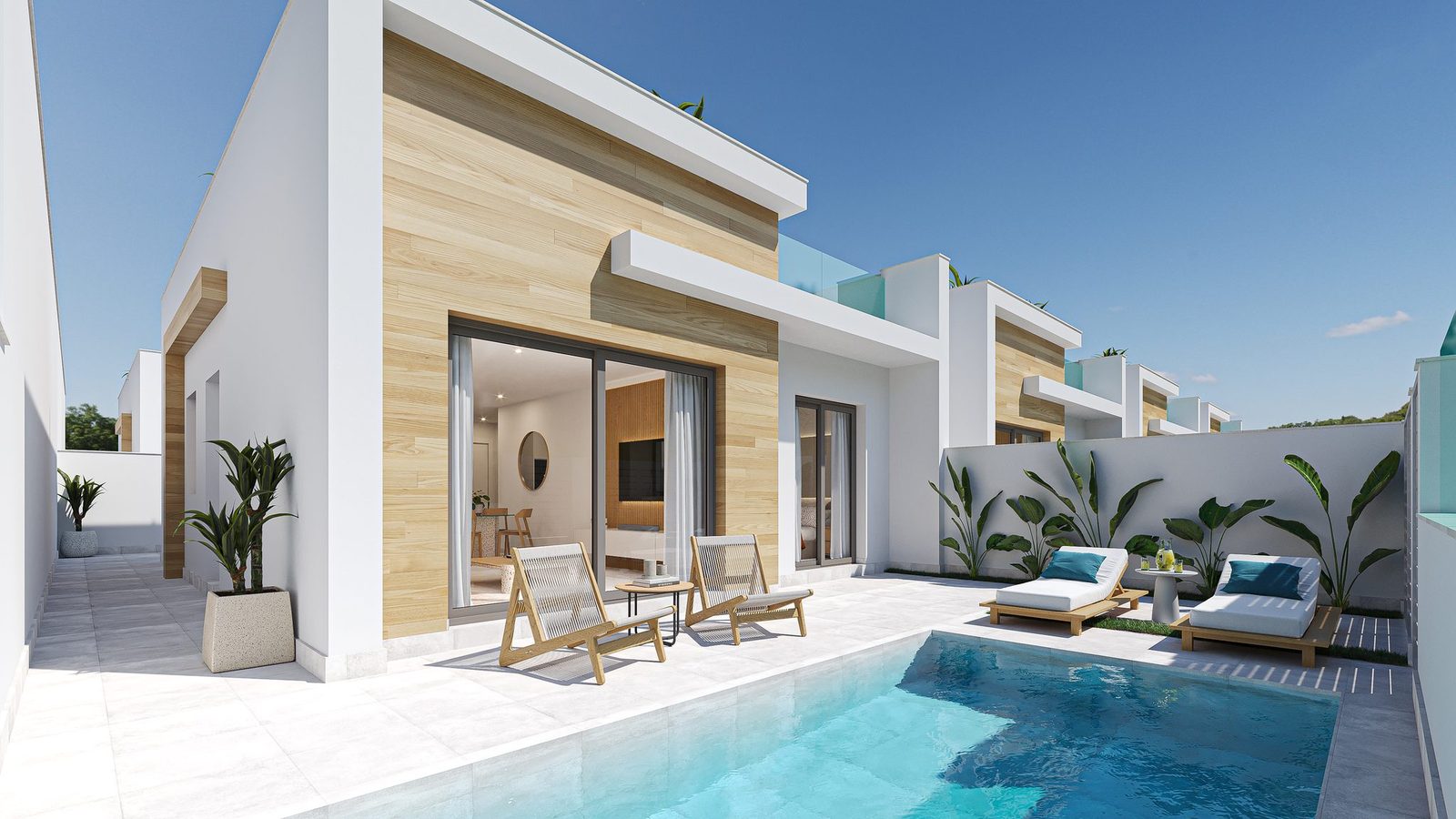 New-build villas with private pool – El Jimenado