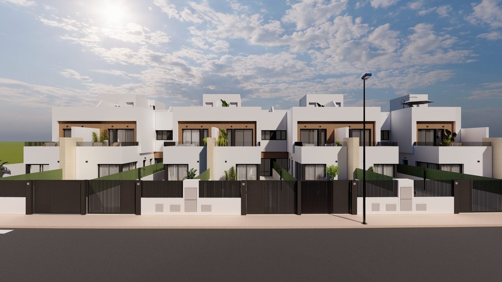 New-build villas with private pool – Santiago de la Ribera