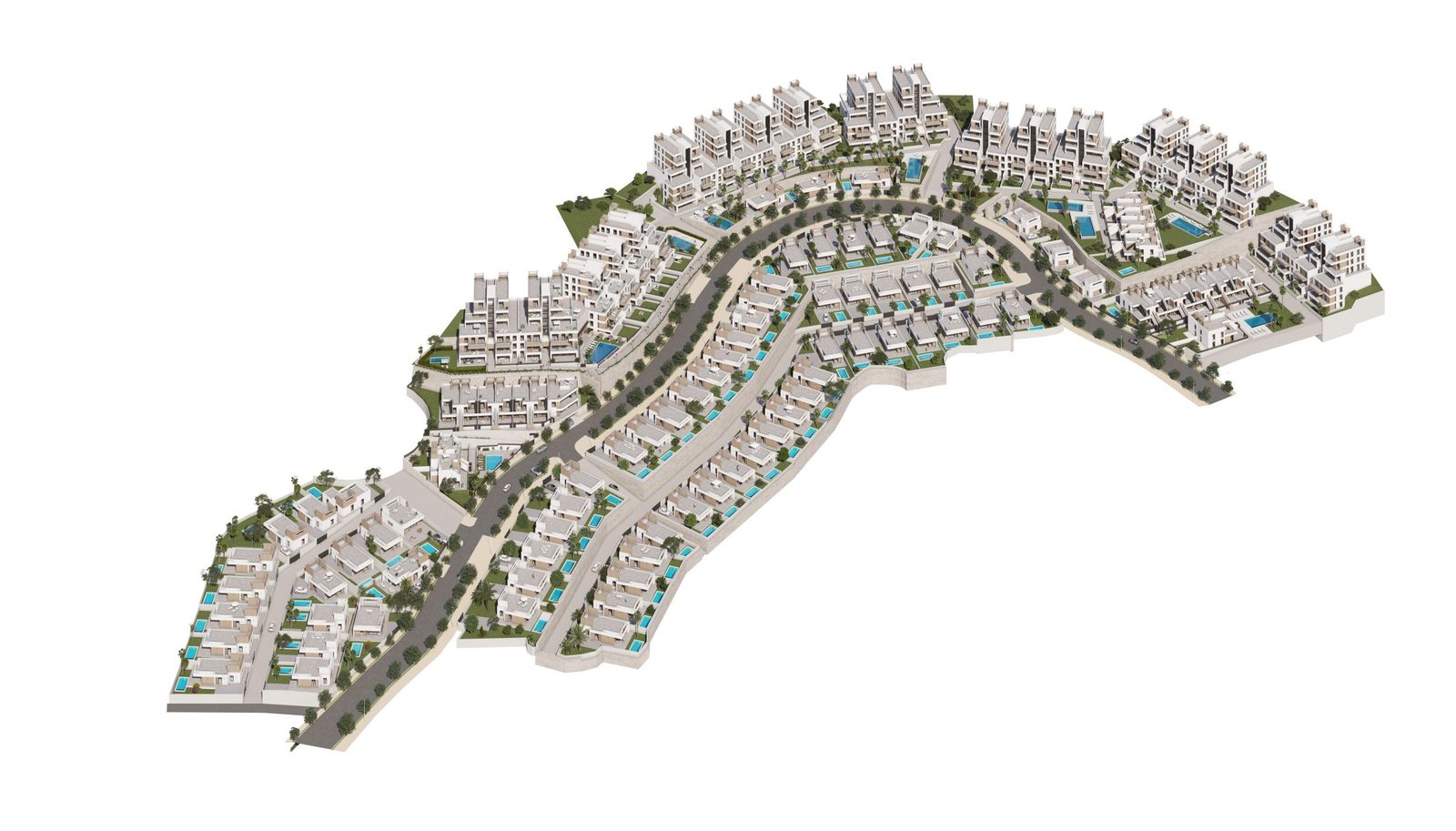 New-build apartments and villas – Vera Playa