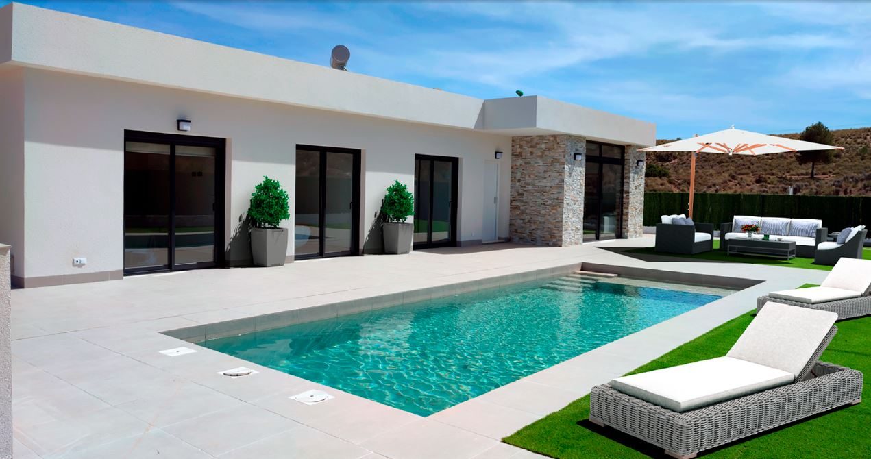 New-build villas with private pool – Calasparra