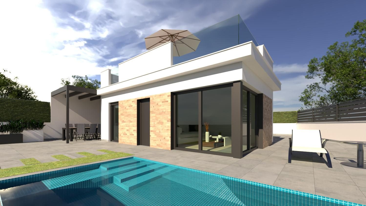 New-build villas with private pool – Los Alcázares