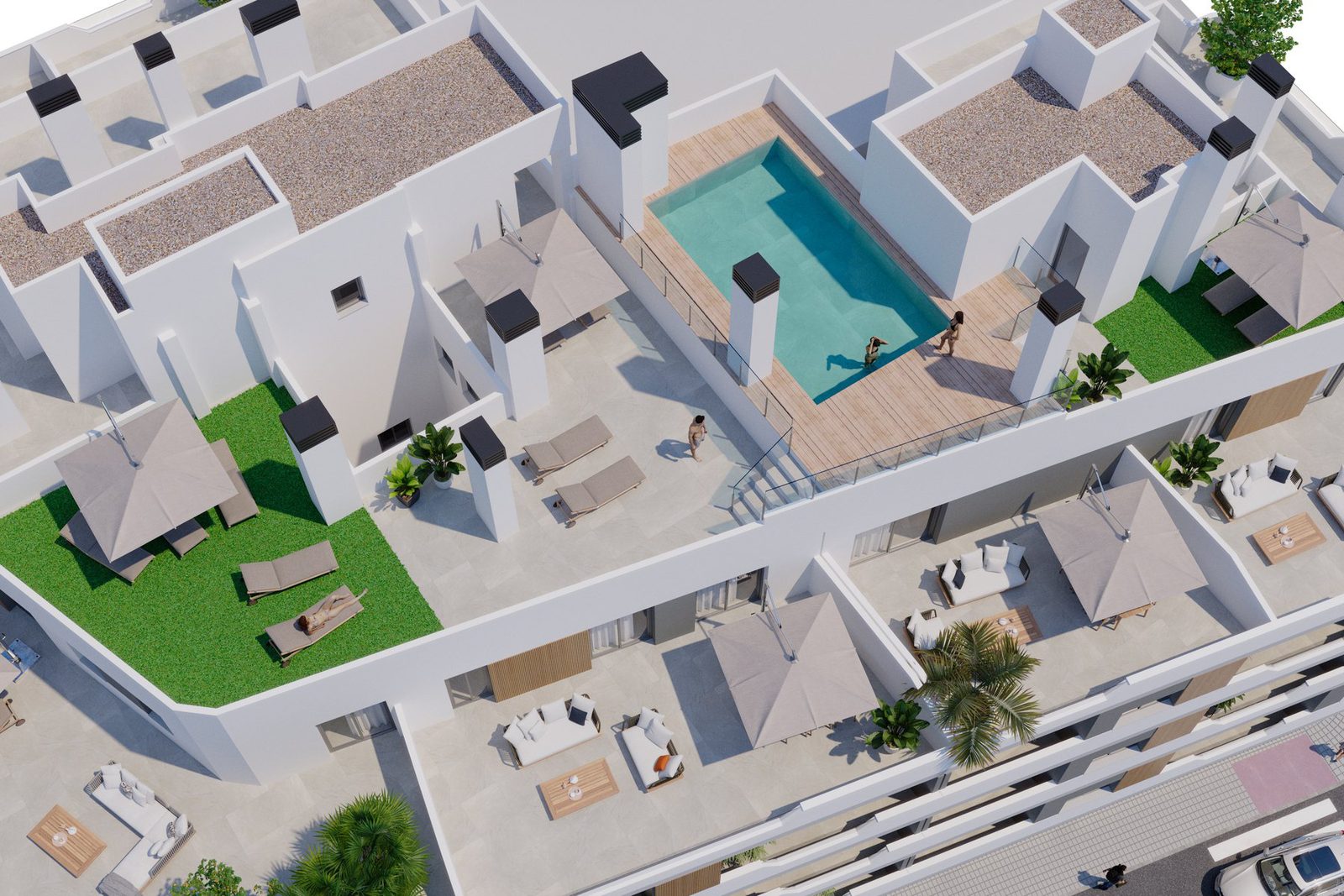 New-build apartments with rooftop pool and solarium – photo 4