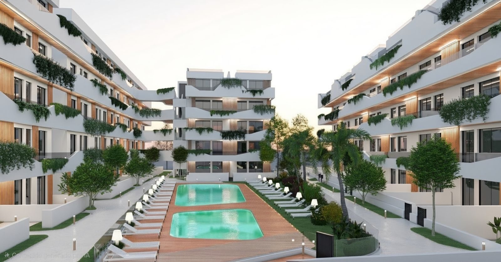 Apartment on the first to third floor – San Javier