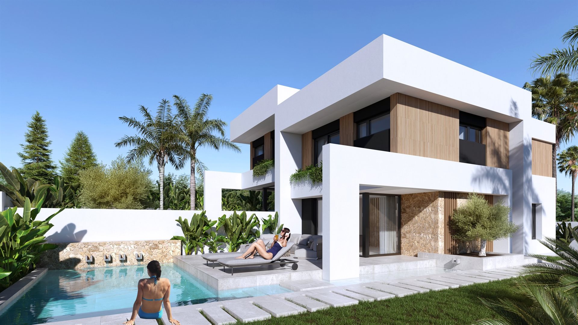 Pool villa with private pool and terrace