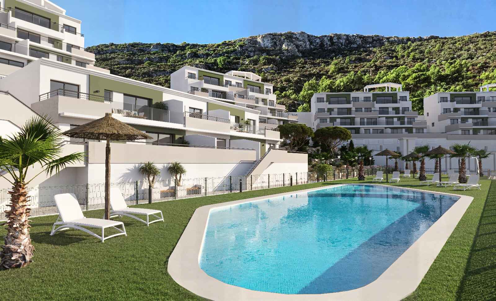 New-Build Apartments with Sea Views and a Large Terrace
